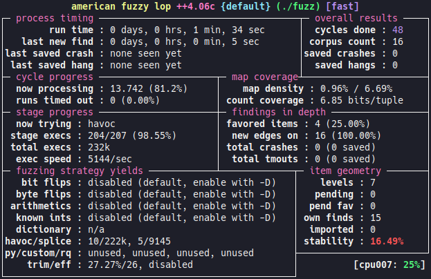 Fuzzing campaign 3 - Second try