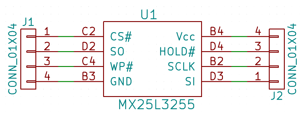 Flash adapter schematics
