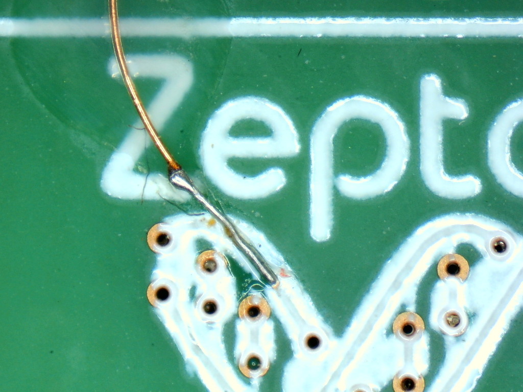 Soldering micro wires