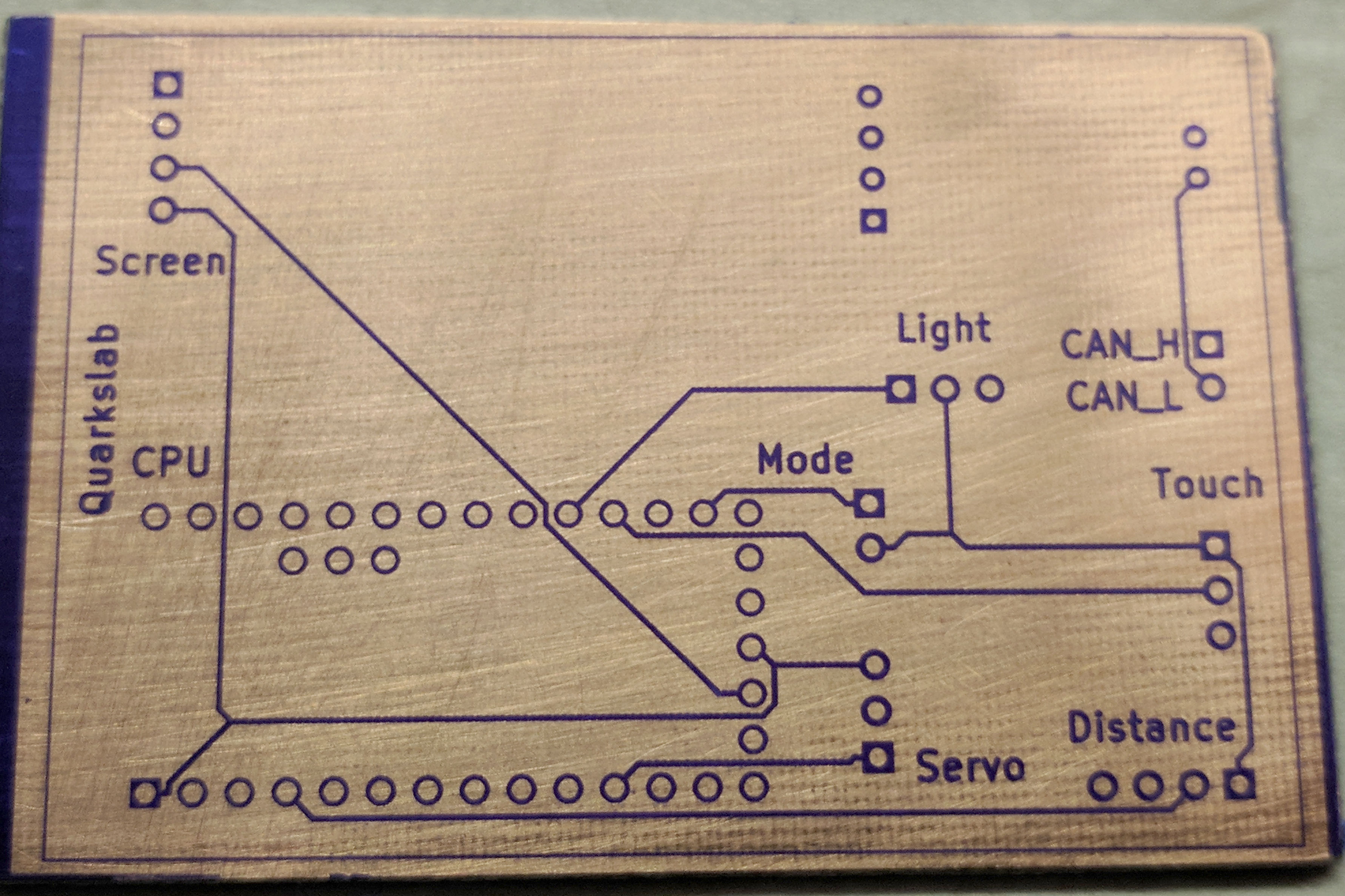PCB with photosensitive film