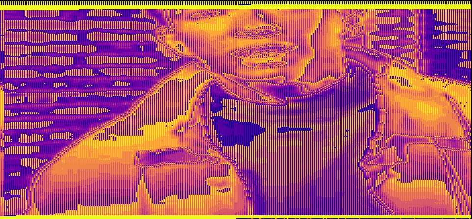 Residual data of a previously uploaded picture of Rick Astley.